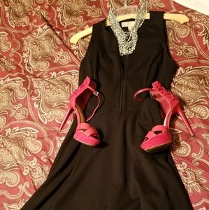Michael Kors Black Size 10 flare Bottom Dress