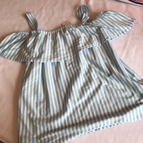 NWT J Crew off the shoulder top - Picture 2 of 4