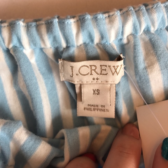 NWT J Crew off the shoulder top - Picture 4 of 4