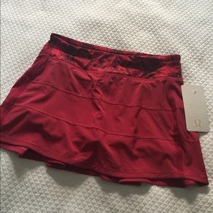 Lululemon Pace Rival Skirt, NWT, sz 8