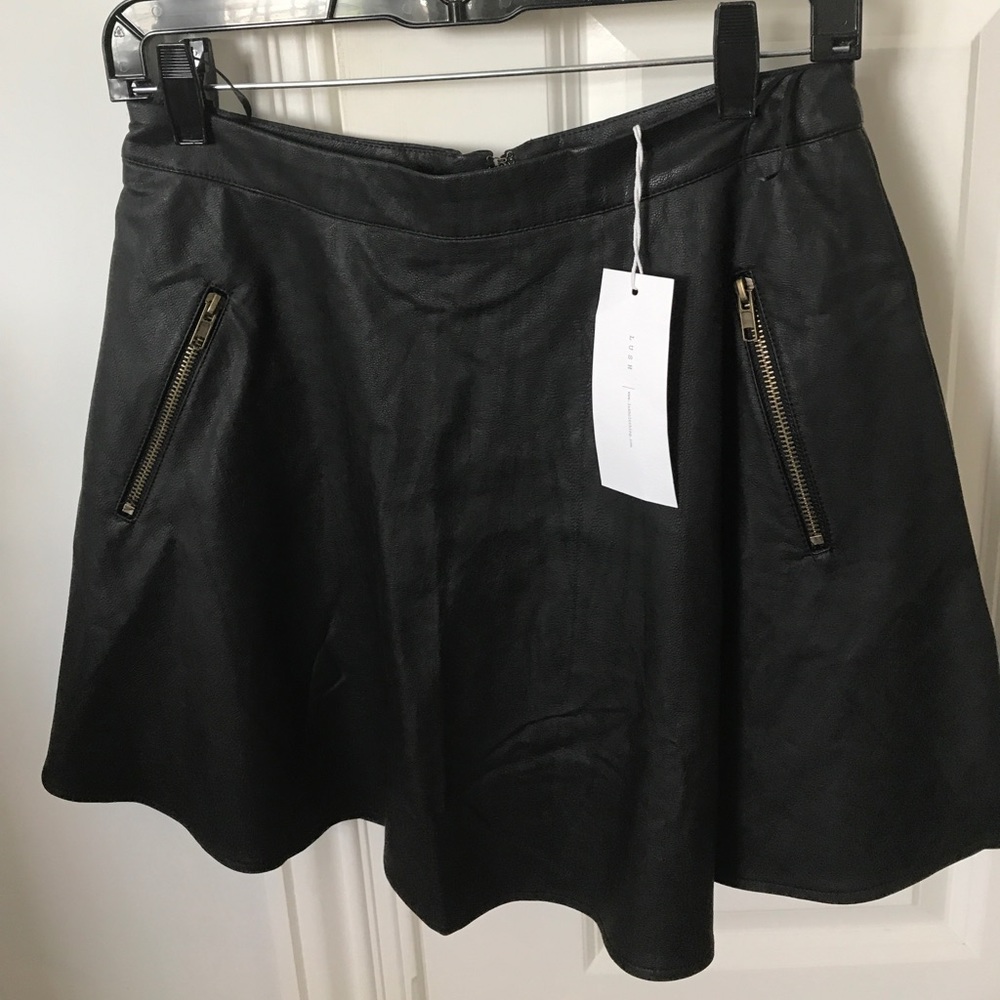 New with tags Leather Lush clothing skirt. Size M