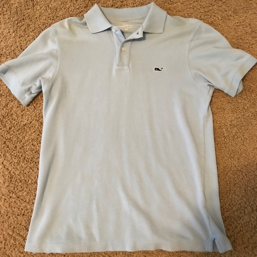 Vineyard Vines Baby Blue Polo