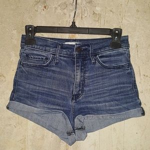 Abercrombie & Fitch Jean Shorts size 2 w 26
