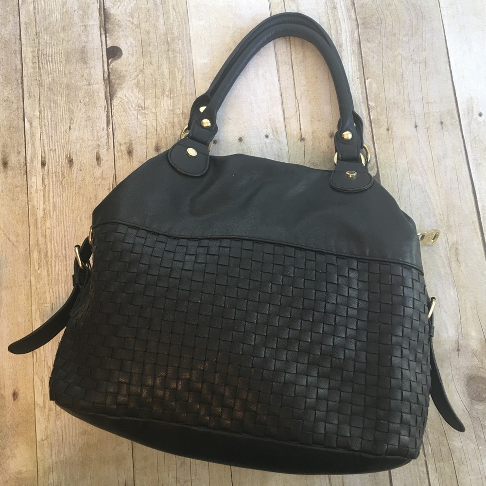 Steve Madden Woven Satchel