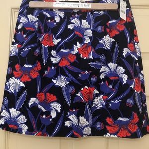 J. Crew Printed Basketweave Mini Skirt NWT