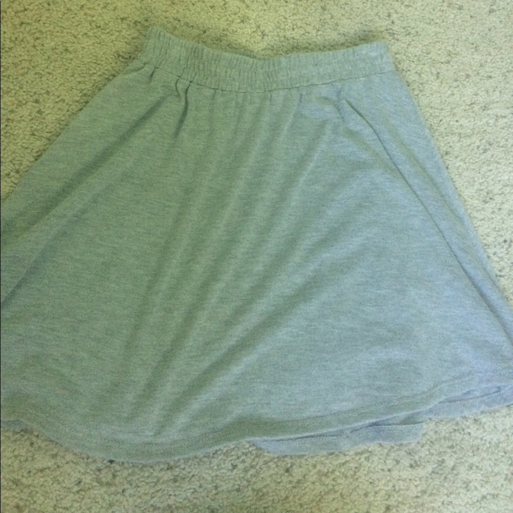 Gray skirt