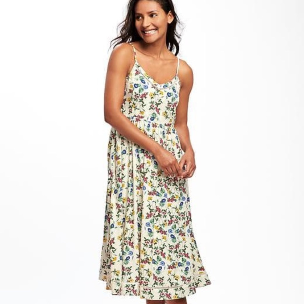 NWT Old Navy floral midi dress