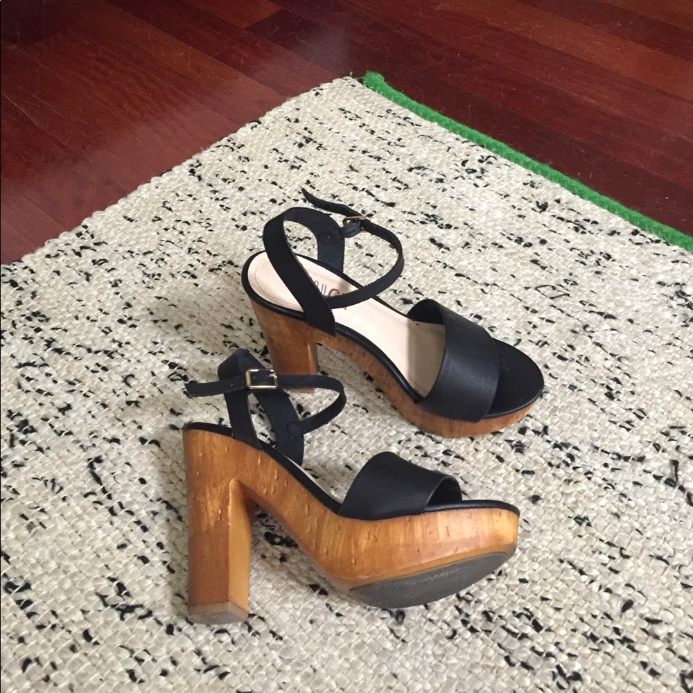 Chunky Platform Heels