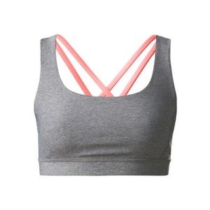 Lululemon Gray Pink Energy Bra 8