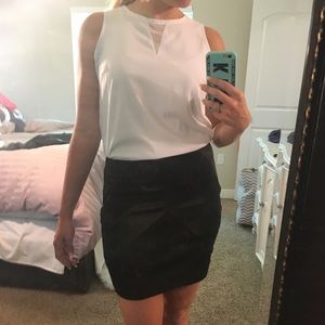 XOXO black mini skirt