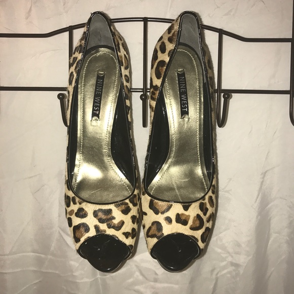 Size 11 Animal Print Pumps - Nine West *sold - Picture 2 of 4