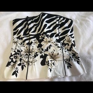 White House Black Market Bustier Top