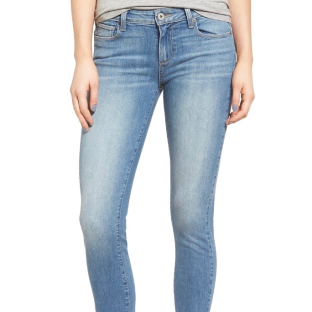 Paige Verdejo Ankle Size 29 Medium Light Wash
