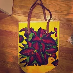 Anthropologie printed tote!