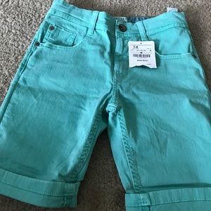 Zara Boys color denim shorts