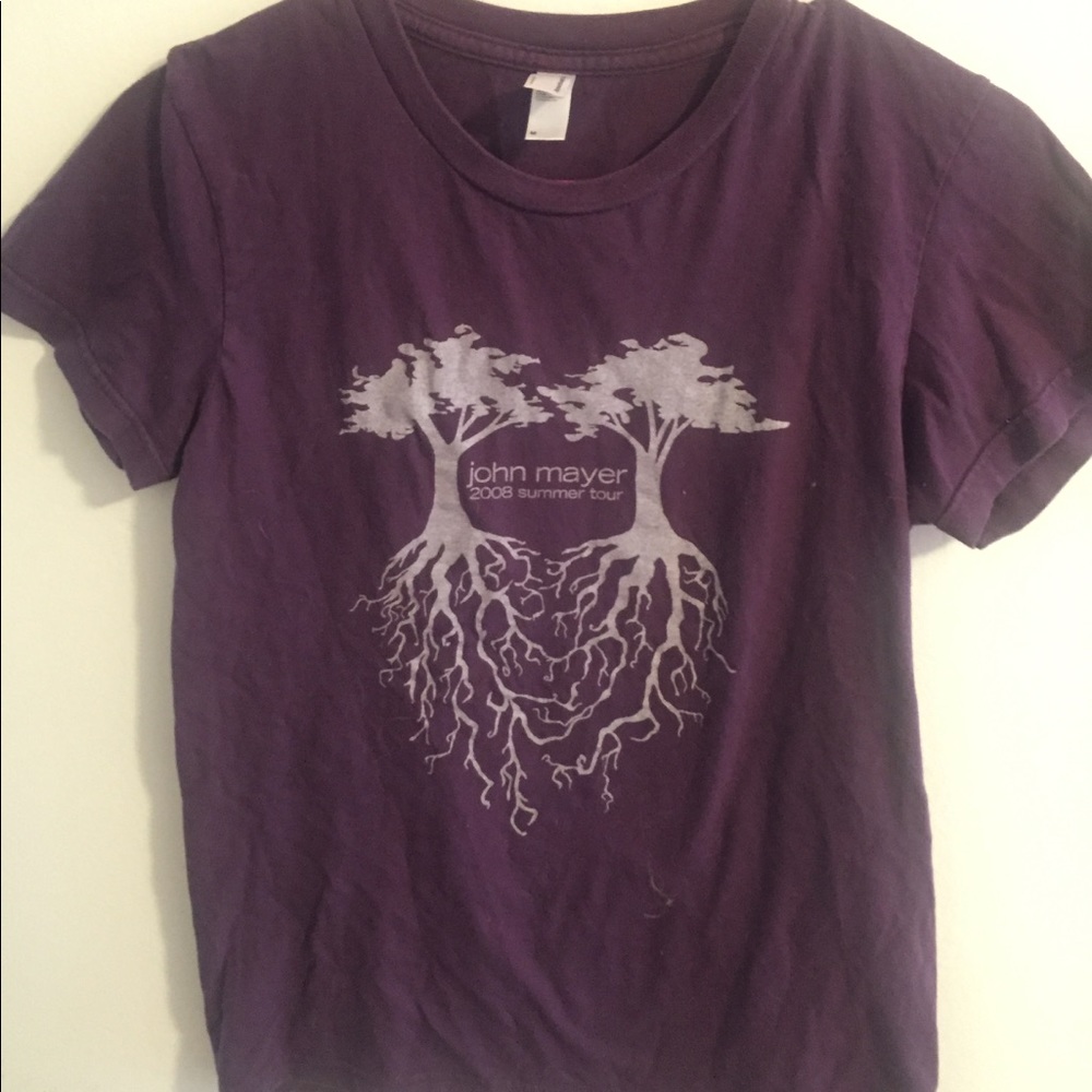 John mayer concert shirt M