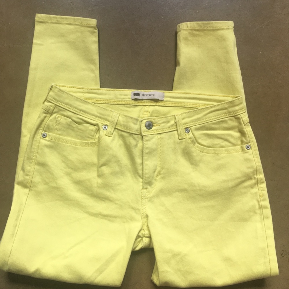 Yellow jeans