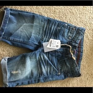 Brand new Zara boys Denim shorts