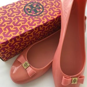 Tory Burch Pink Flats