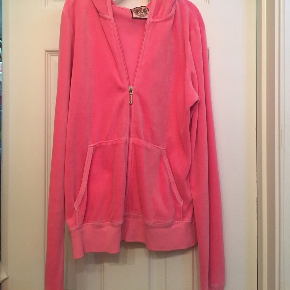 Pink juicy couture jump suit jacket