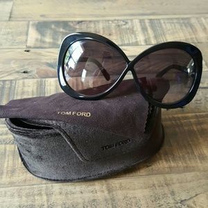 Black Tom Ford Butterfly Glass
