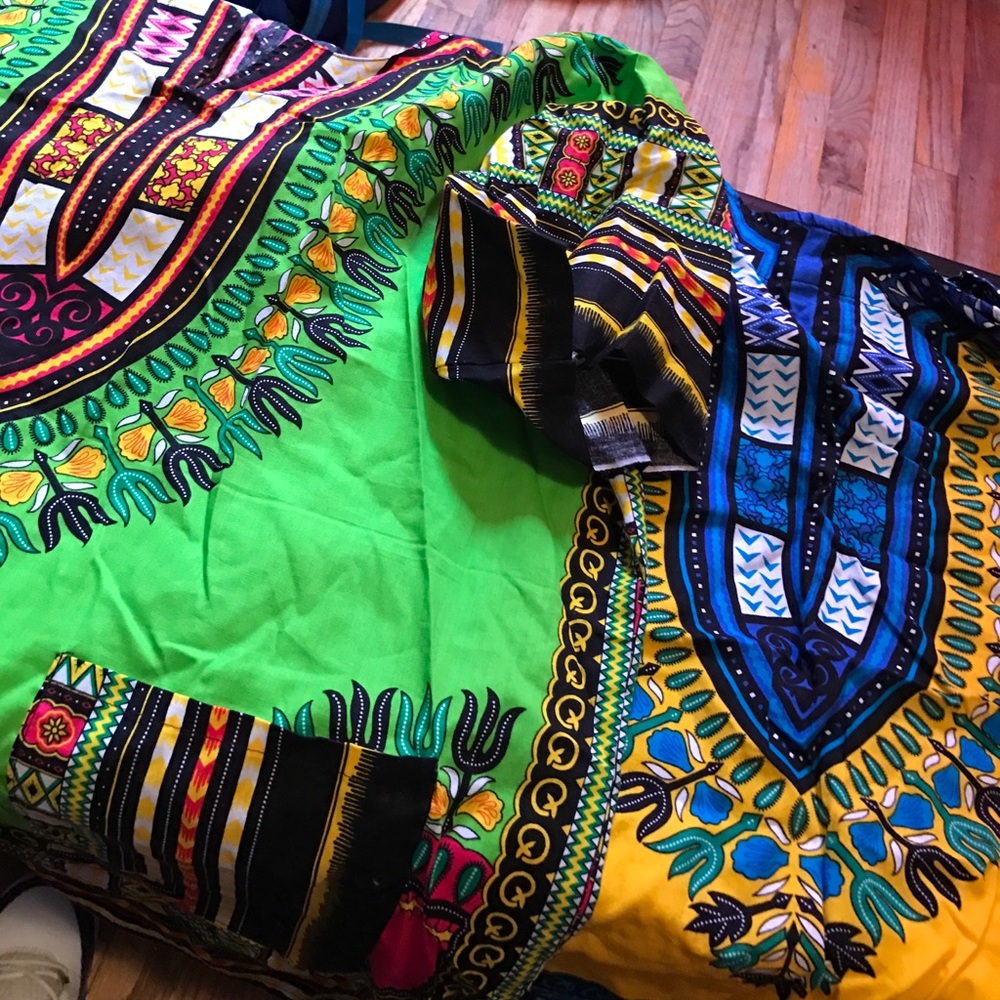African Daishiki Shirts