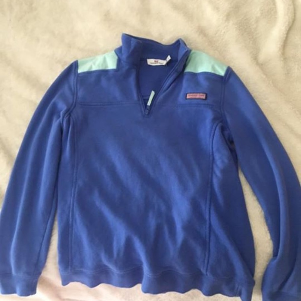 Vineyard Vines women's shep shirt pullover blue