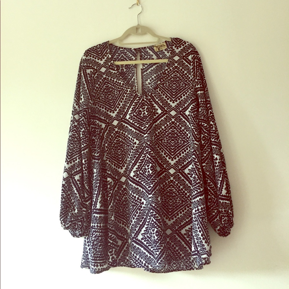 Show Me Your Mumu Donna Michelle Tunic