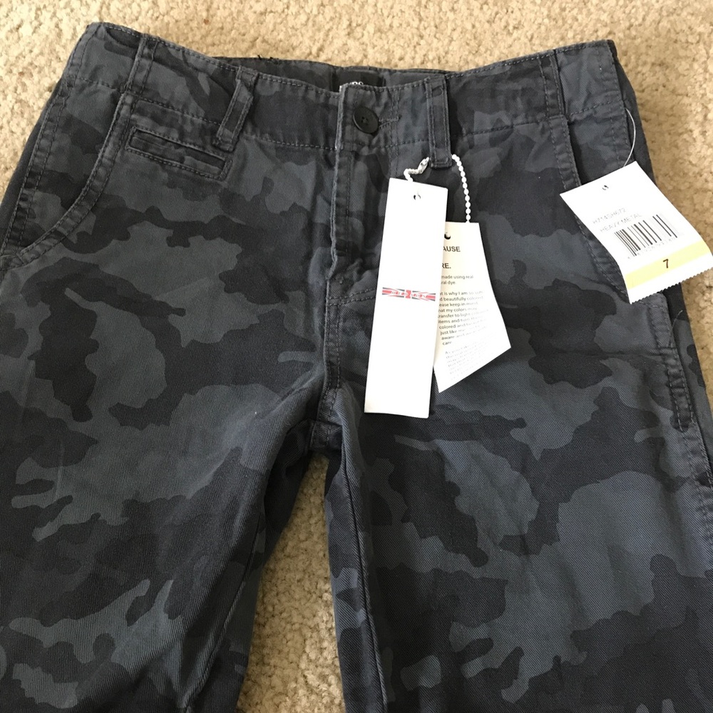 Hudson Boys Camouflage Bermuda Shorts