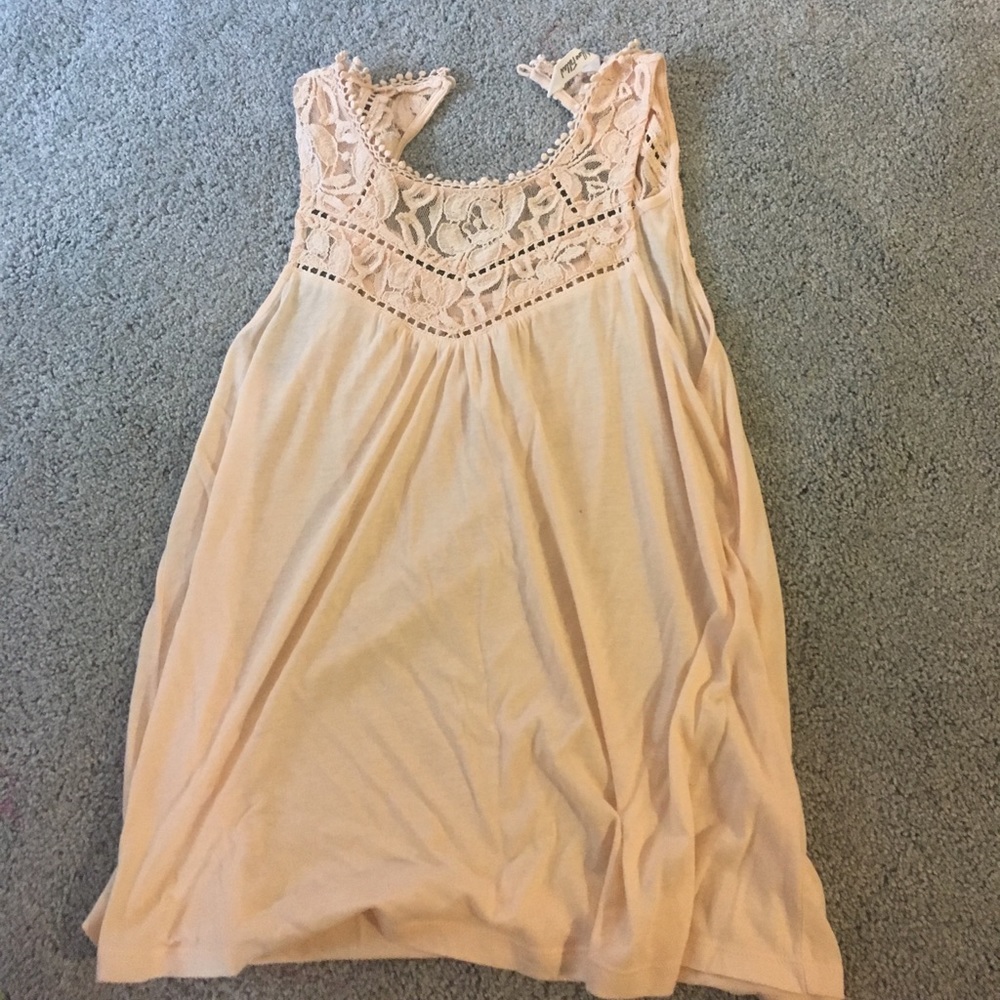 Lace tank