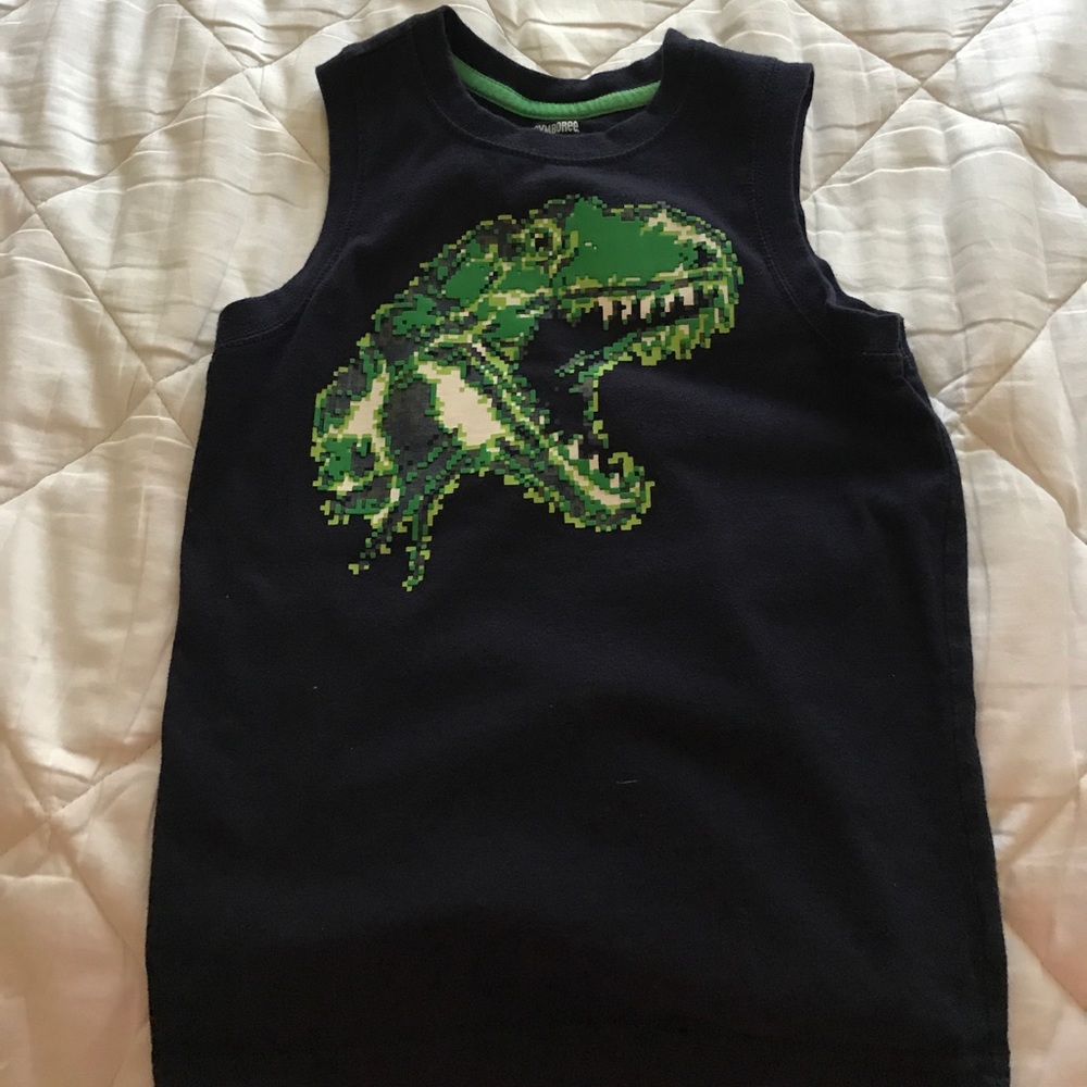 Blue Dino tank