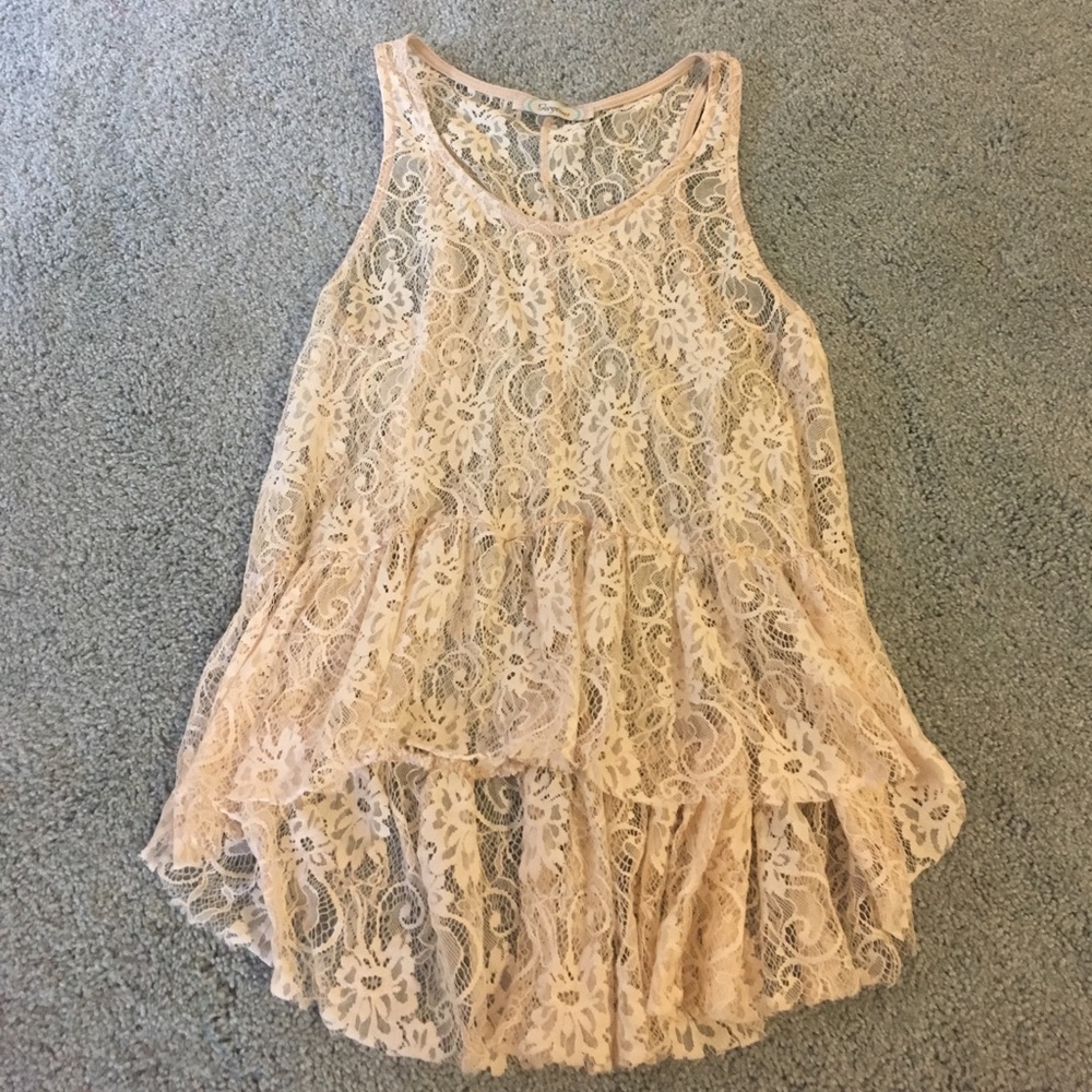 Lace tunic