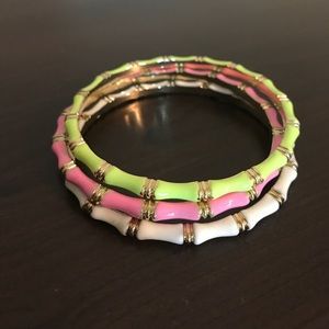 Multi color bangle bracelets