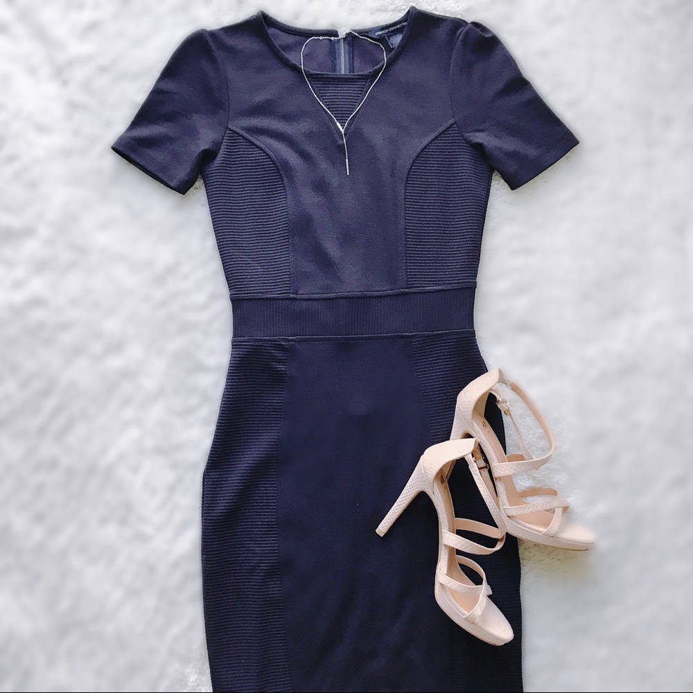French Connection Navy Dress👗