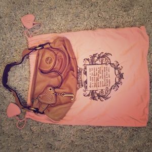 Juicy couture leather handbag