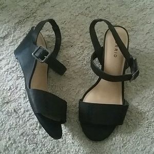 Torrid black sandals