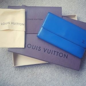 Epi Leather Vuitton Wallet