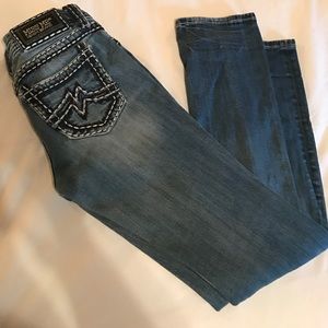 GUC MISS ME Distressed Easy Straight