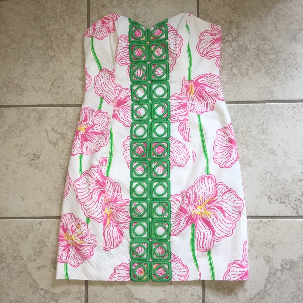 Lilly Pulitzer Strapless Angela Dress