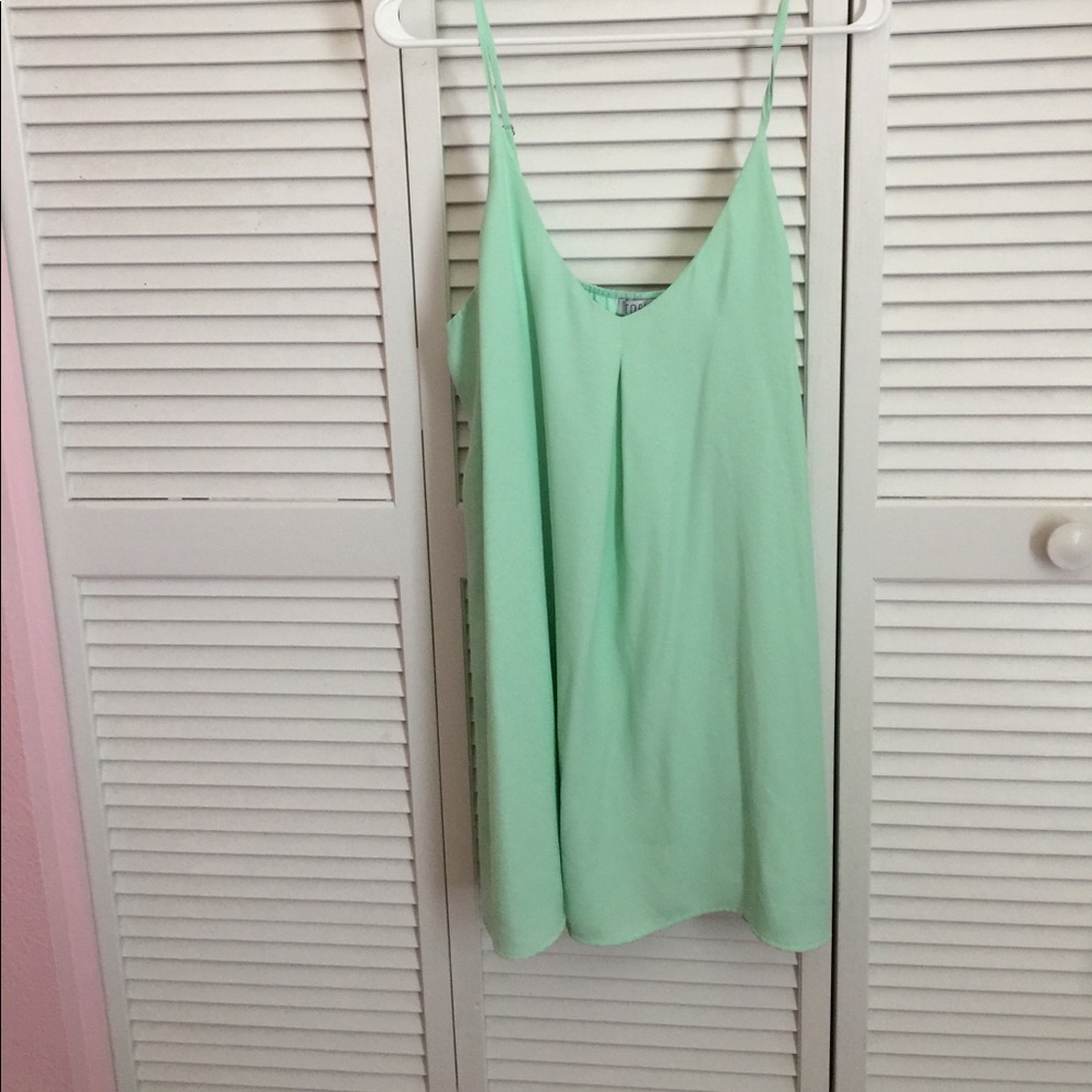 TOBI mint mini dress