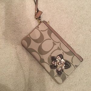 Coach wristlet