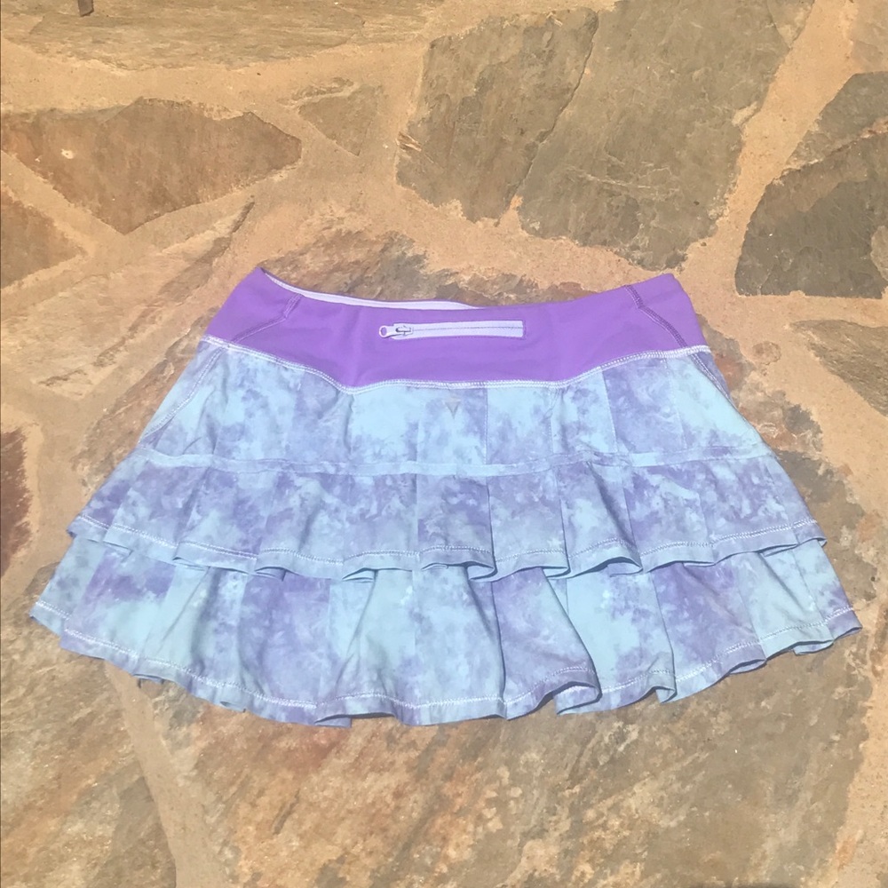 IVIVVA Set the Pace Skirt! (Blue/Purple)