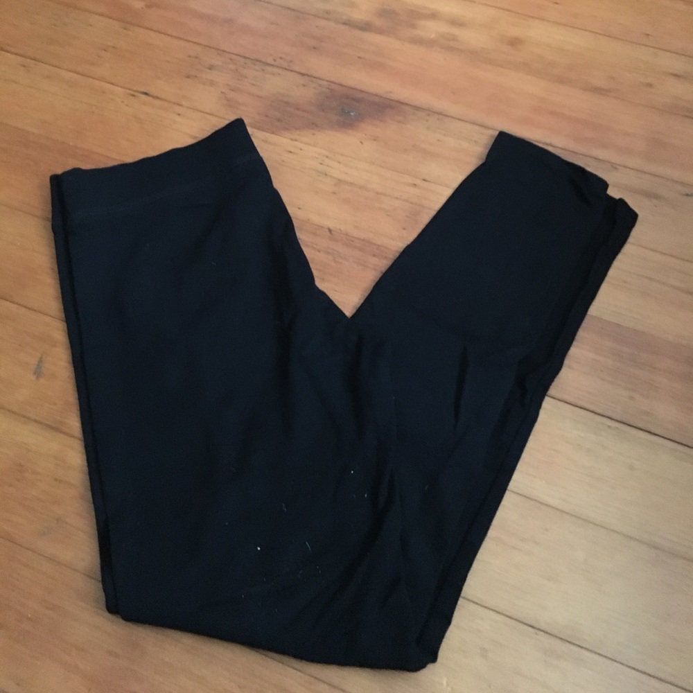 Black Nordstrom Cotton/Lycra Legging