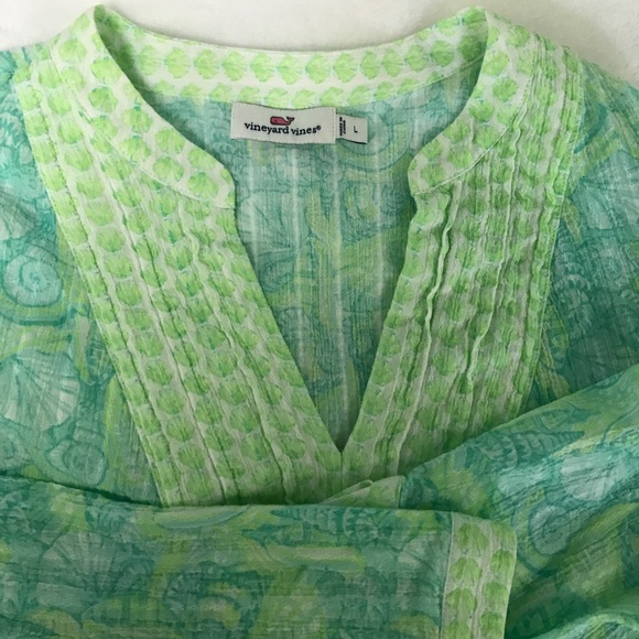 Vineyard Vines longsleeve blouse - Picture 1 of 3