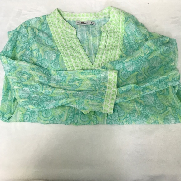 Vineyard Vines longsleeve blouse - Picture 2 of 3