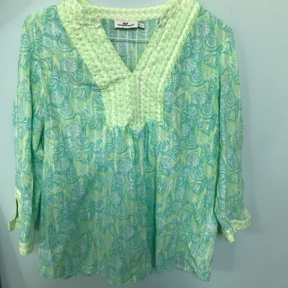 Vineyard Vines longsleeve blouse - Picture 3 of 3