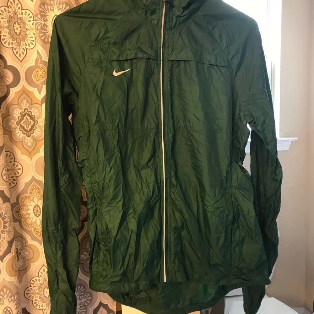 Green Nike Windbreaker, Sz M