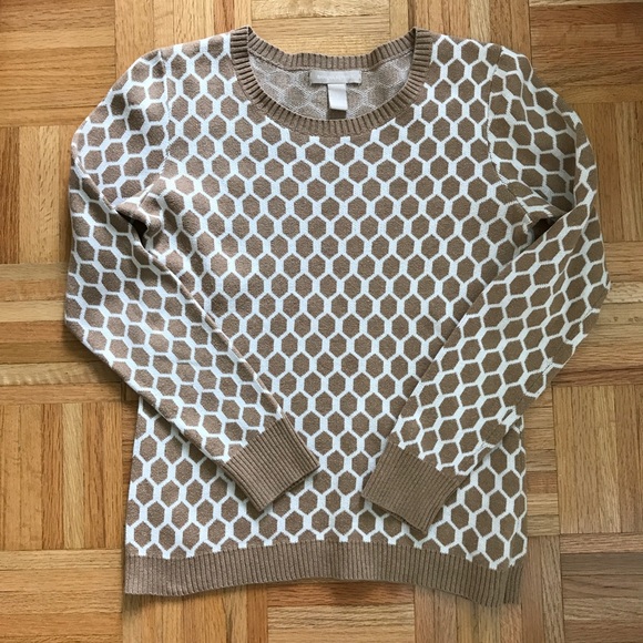 Banana Republic Cotton "Honeycomb" Sweater - Picture 3 of 8