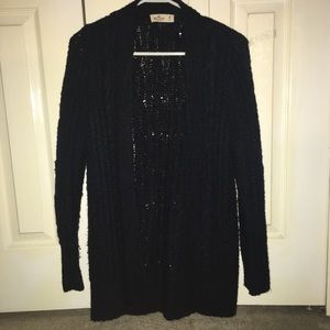 Navy Blue Hollister Cardigan