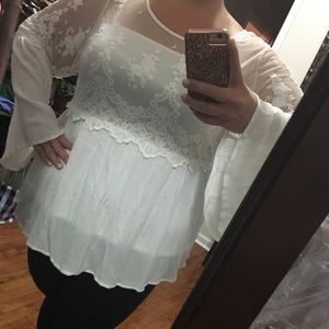 Torrid Peasant Blouse size 3